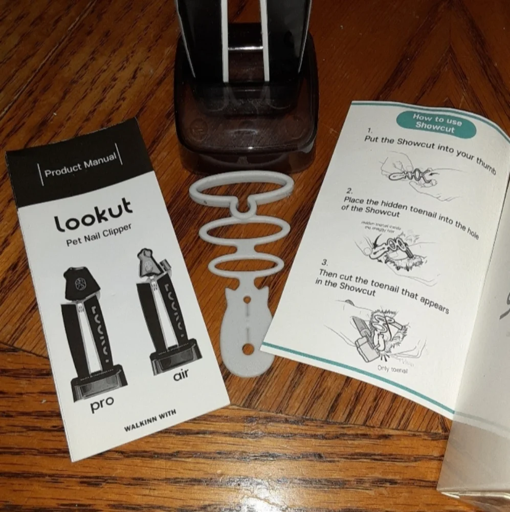 Lookout Pro pet nail trimmer with LED Light 4x HP